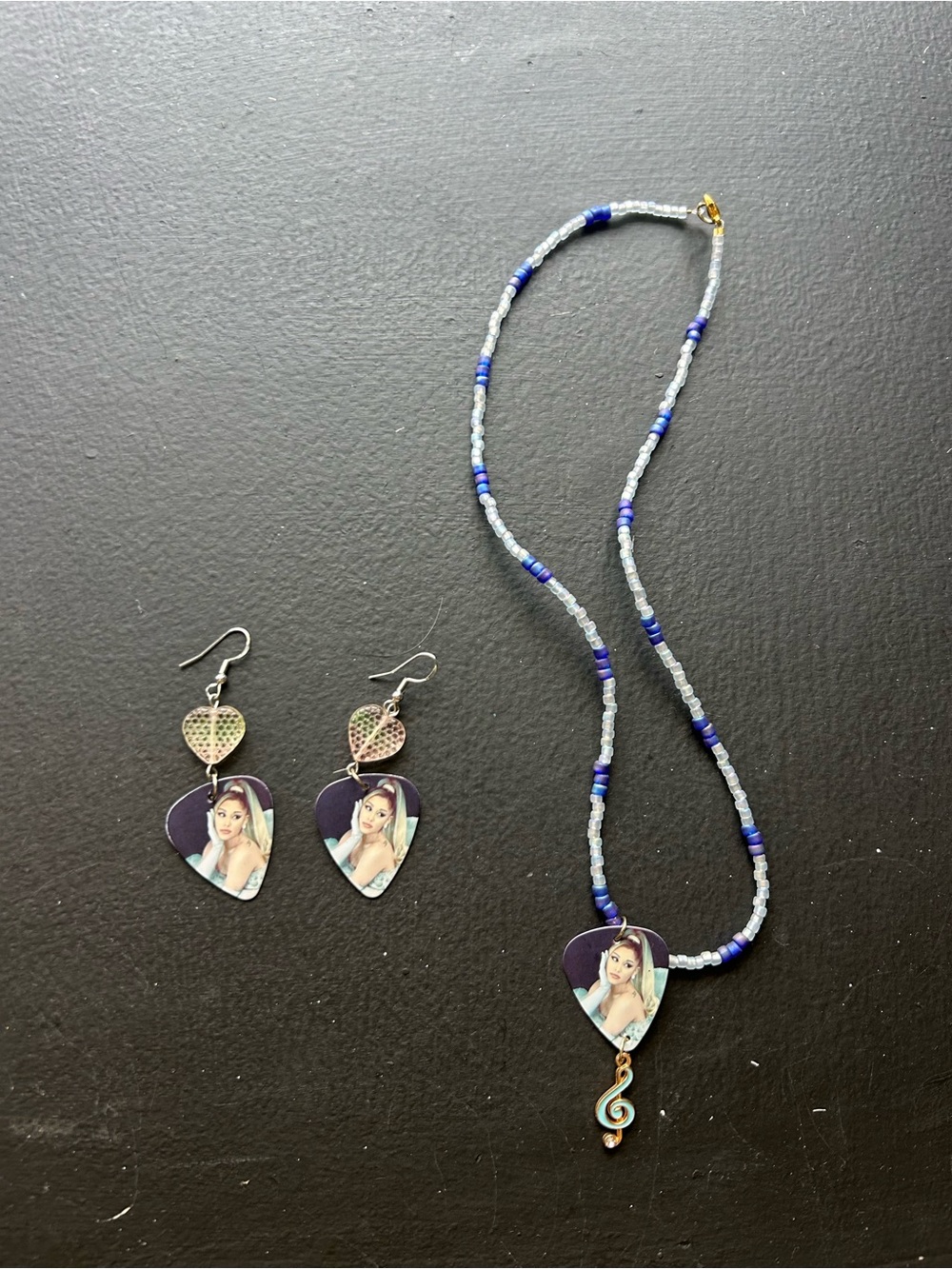 Ariana Grande Necklace and Earring Set